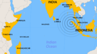 Daftar Daerah yang terkena Gempa Megathrust Tsunami